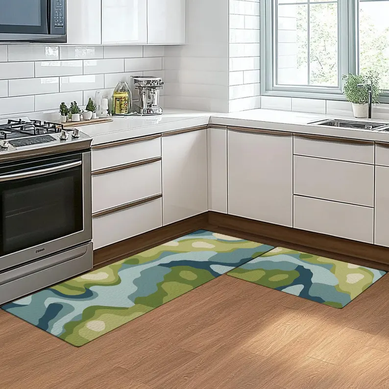 Moss Green Kitchen Mat Anti-Fa - Commercial Kitchen Induction 리뷰 및 가격