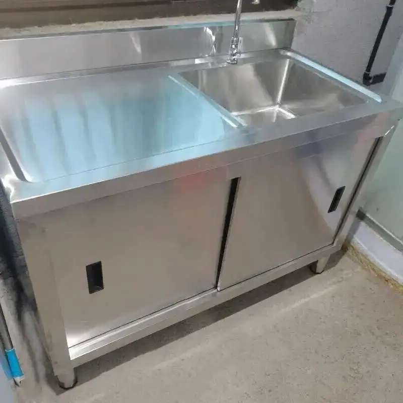 Commercial Kitchen Double Sink - Stainless Steel Kitchen Sinks Commercial Sinks