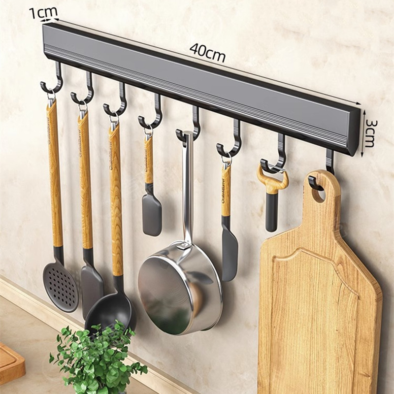 Commercial Kitchen Rack - Manufacturers Supply Kitchen Hook Rack Punch-free