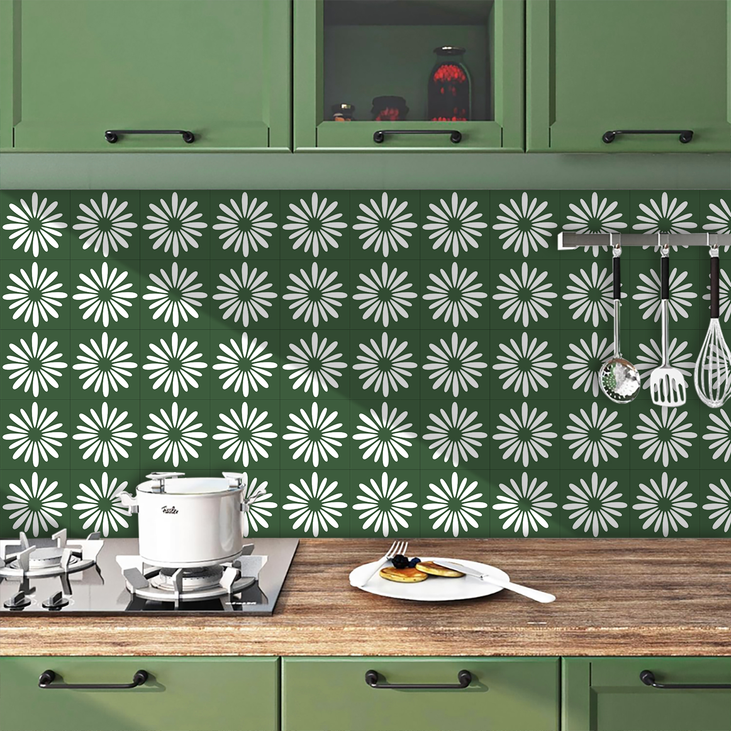 10pcs Green Daisy Matte Surfac - Donut Making Machine 리뷰 및 가격