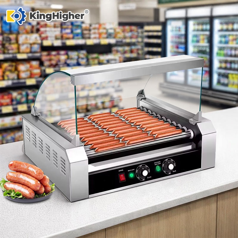Hot Dog Roller Grill - New Commercial Hot Dog 11 Roller