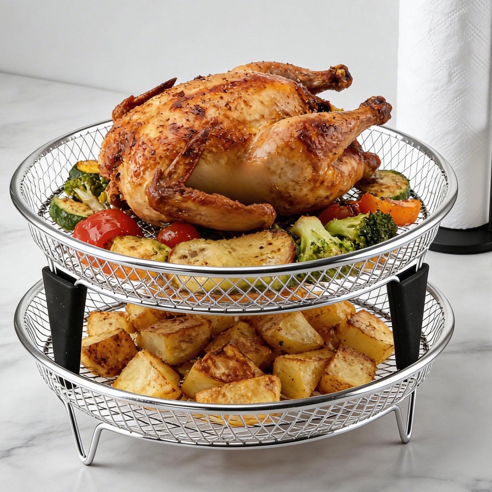 Air Fryer Accessories Stainles - Commercial Kitchen Steamer 리뷰 및 가격