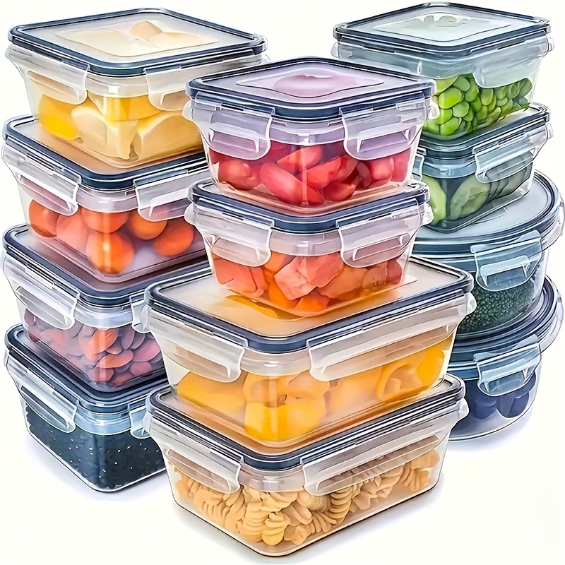Commercial Kitchen Organiser - 8Pcs Set Includes 4 Containers and
