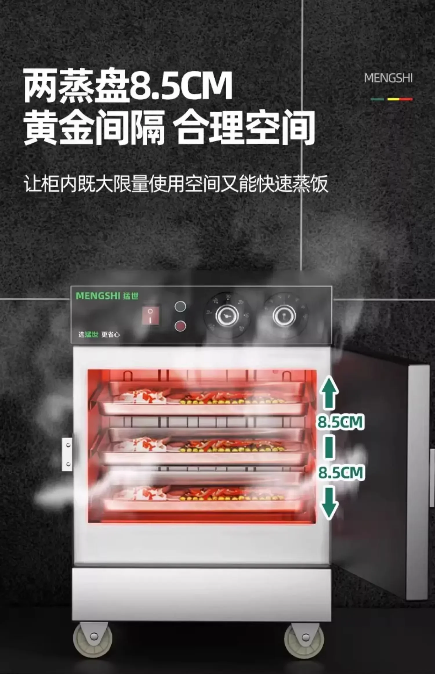 220V Stainless Steel Electric  - Commercial Kitchen Steamer 리뷰 및 가격
