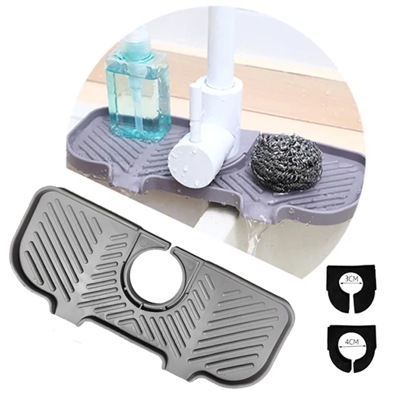 Commercial Kitchen Floor Drain - Self Draining Soap Bar Holder Silicone