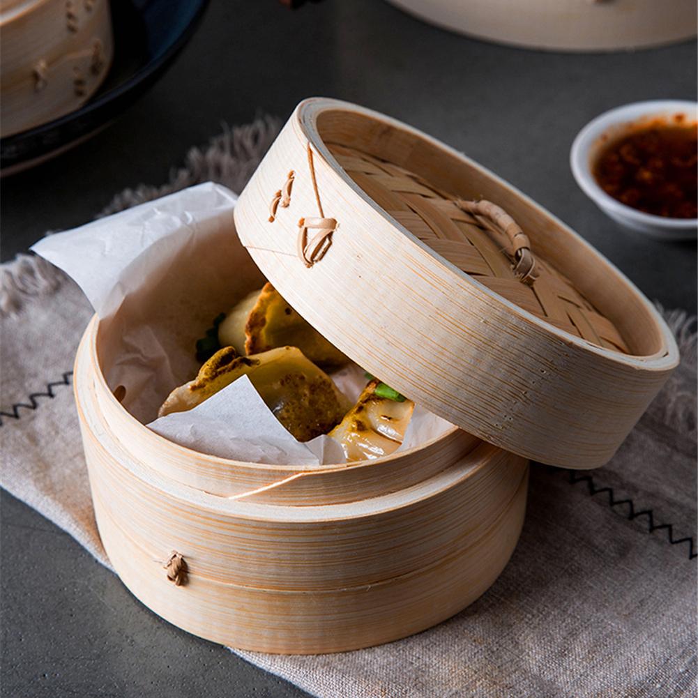 Bamboo Steamer Home Wooden Bam - Commercial Kitchen Steamer 리뷰 및 가격