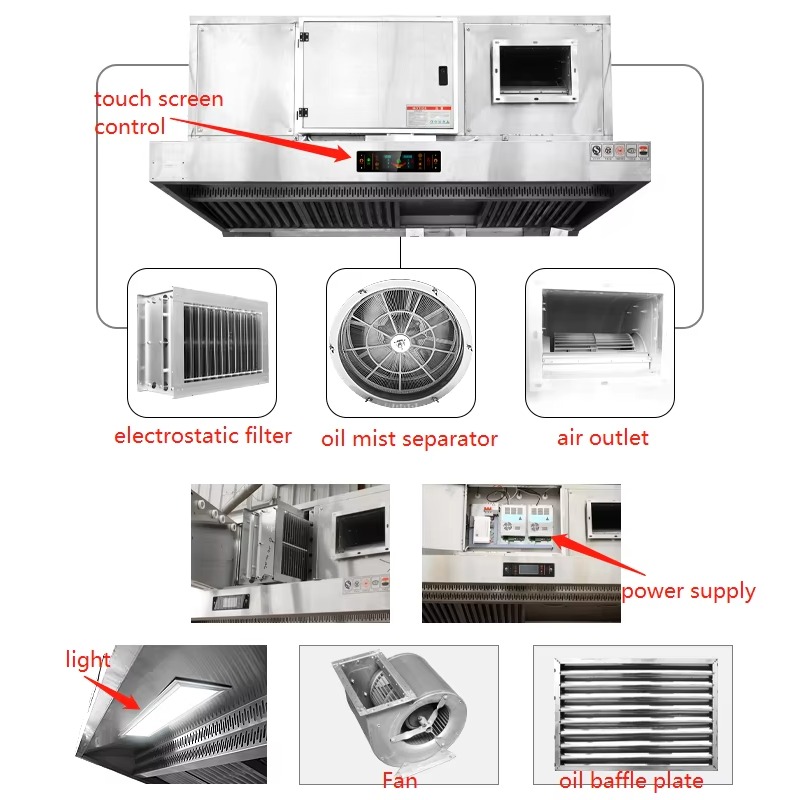 Commercial Customizable Restau - Commercial Kitchen Chimney review and price