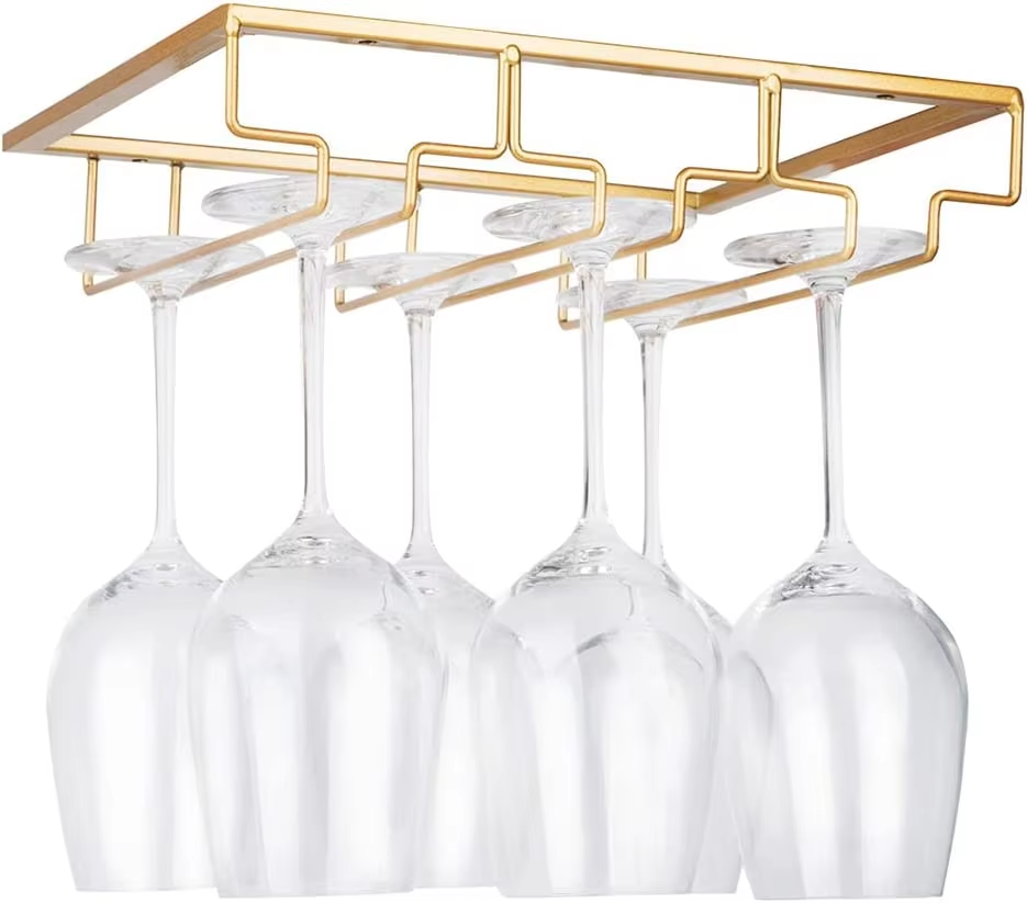 1PCS Wine Glass Rack Under Cab - Commercial Kitchen Organiser review and price