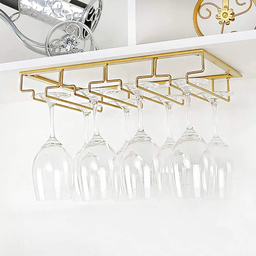 1PCS Wine Glass Rack Under Cab - Commercial Kitchen Organiser review and price