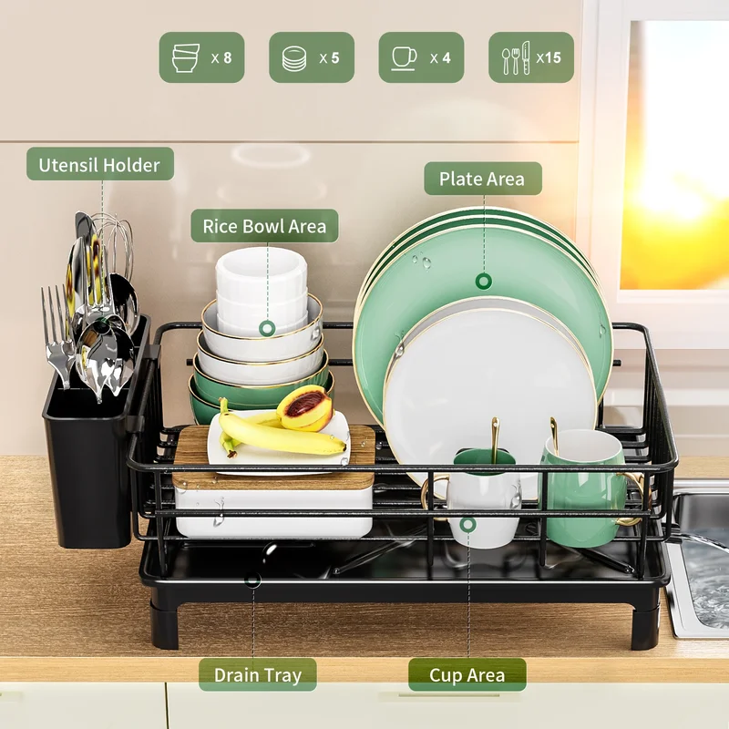 Metal Dish Draining Rack,Cutle - Commercial Kitchen Floor Drain 리뷰 및 가격