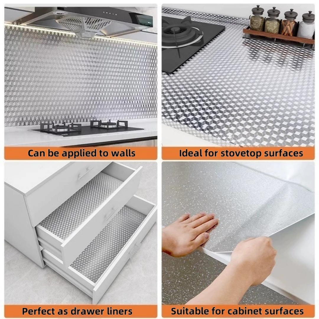 Aluminum Foil Kitchen Stove St - Commercial Kitchen Wall 리뷰 및 가격