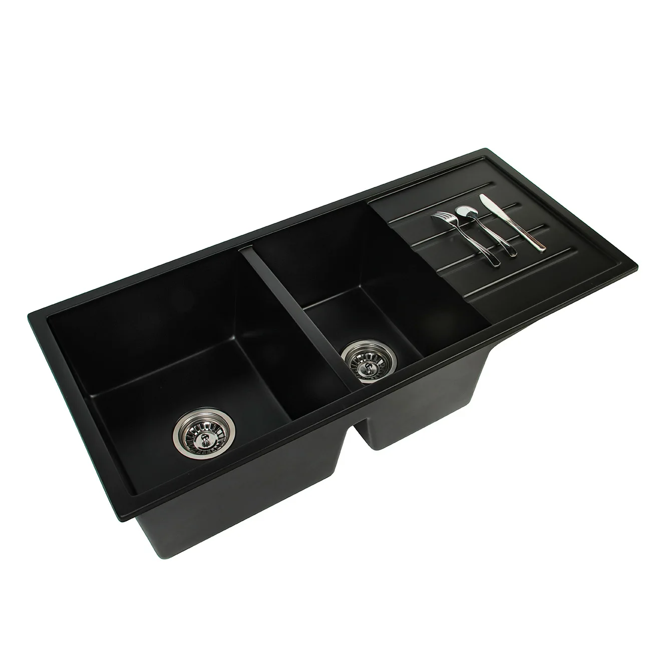 y On Sale commercial black und - Commercial Kitchen Double Sink review and price
