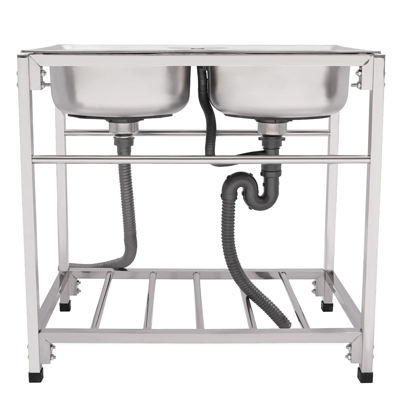 Commercial Stainless Steel Sin - Commercial Kitchen Double Sink review and price