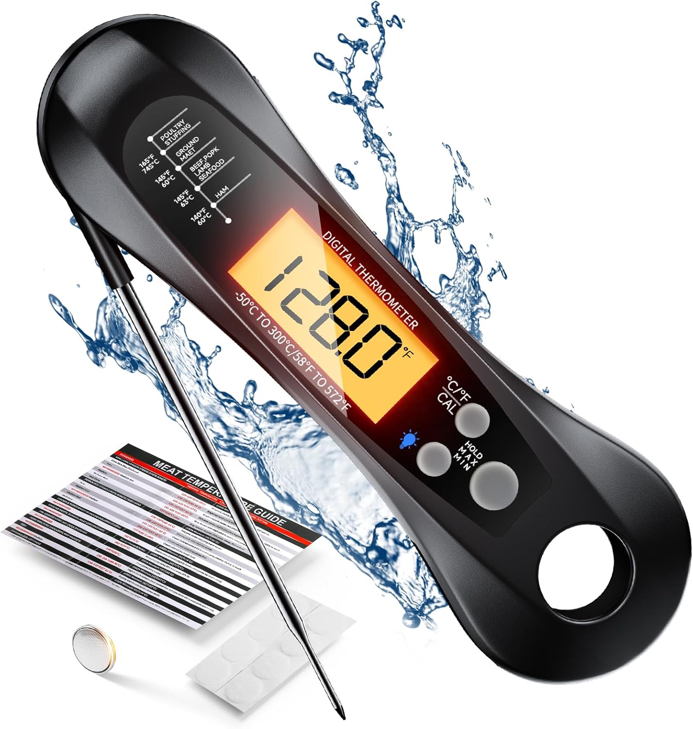 Digital Meat Thermometer Water - Commercial Kitchen Equipment List 리뷰 및 가격