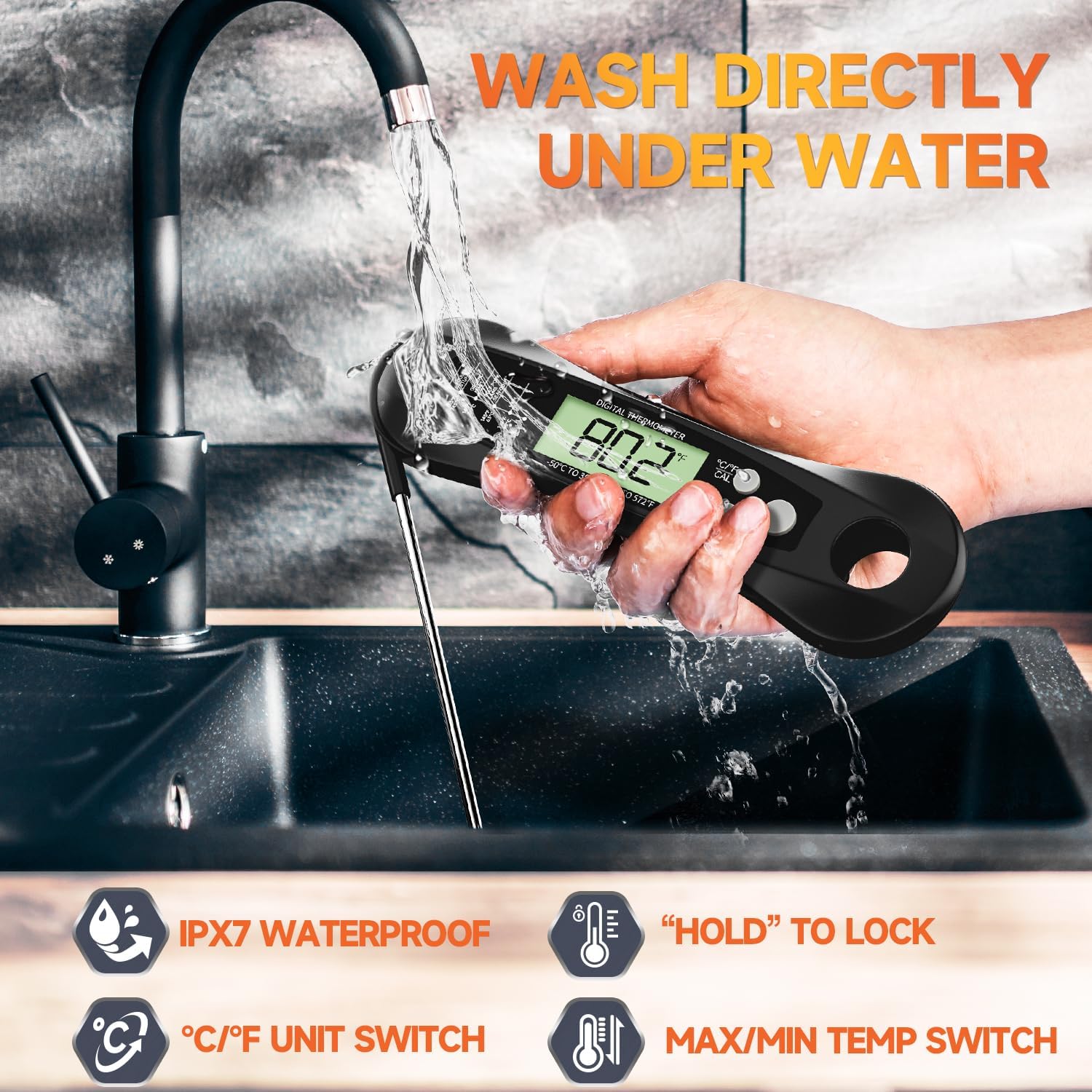 Digital Meat Thermometer Water - Commercial Kitchen Equipment List 리뷰 및 가격