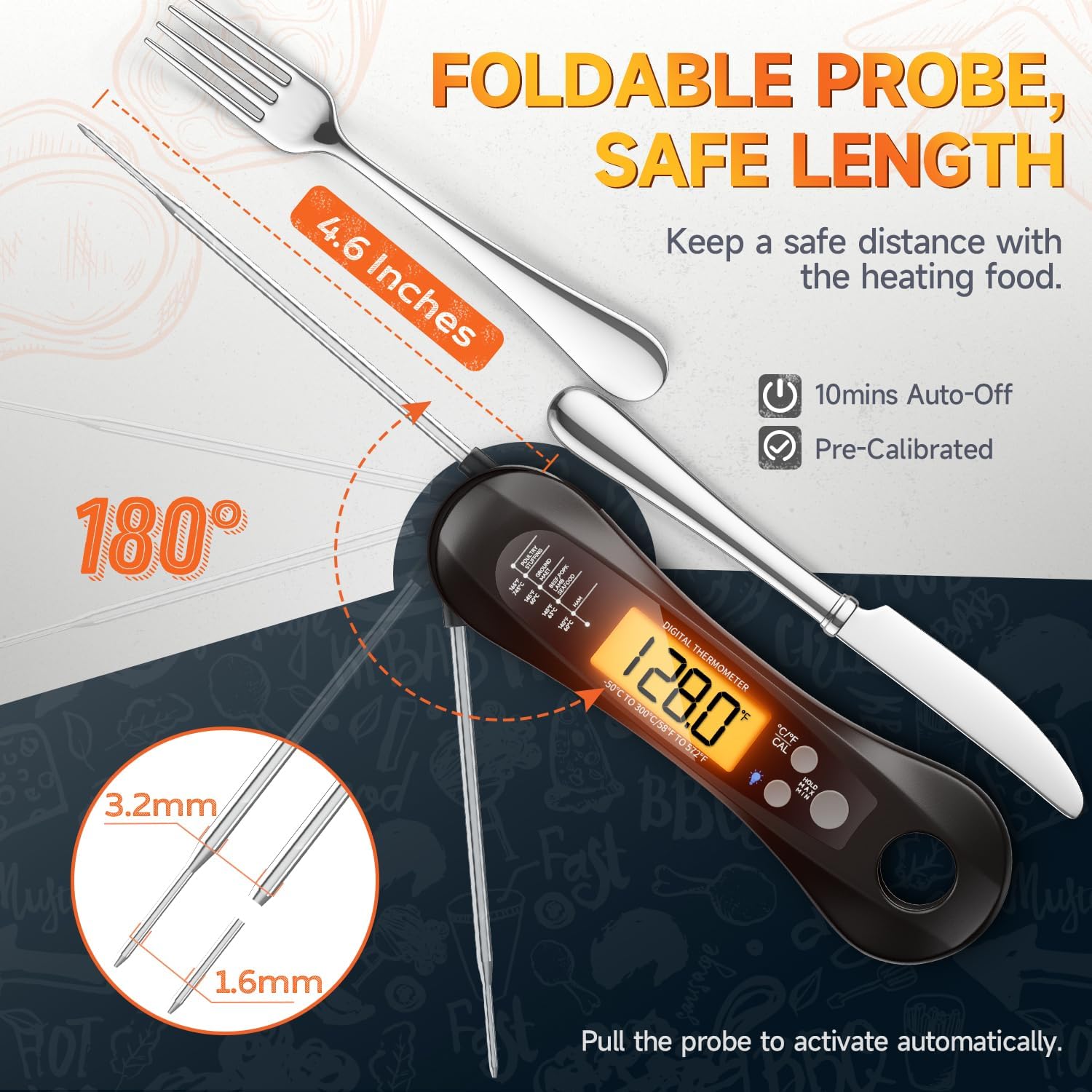 Digital Meat Thermometer Water - Commercial Kitchen Equipment List 리뷰 및 가격