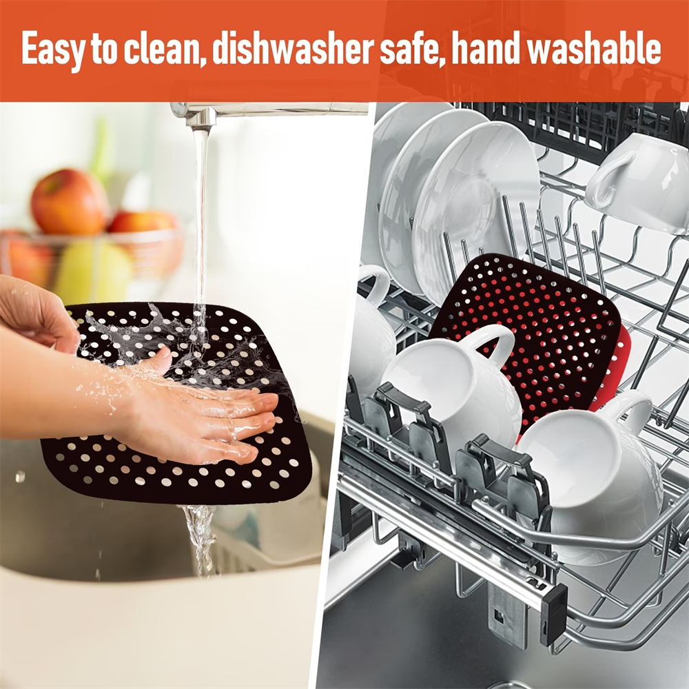 Reusable Air Fryer Pad, Silico - Commercial Kitchen Equipment List 리뷰 및 가격