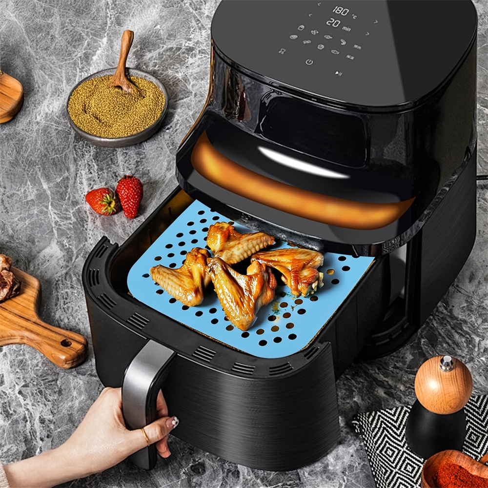 Reusable Air Fryer Pad, Silico - Commercial Kitchen Equipment List 리뷰 및 가격