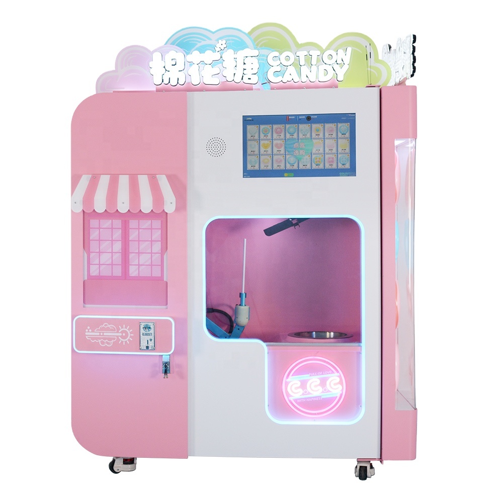 Commercial Pink Sugar Cotton C - Candy Floss Machine Commercial review and price