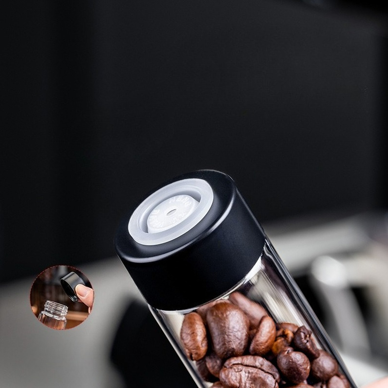 JUSTINLAU Glass Coffee Bean St - Commercial Kitchen Organiser review and price