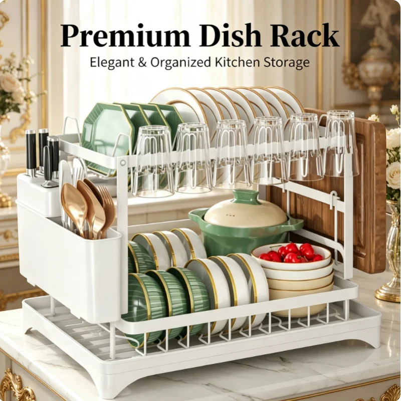 Space Saving 2-Tier Dish Dryin - Commercial Kitchen Floor Drain 리뷰 및 가격