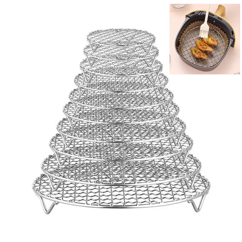 Round Air Fryer Rack With Legs - Commercial Kitchen Steamer 리뷰 및 가격