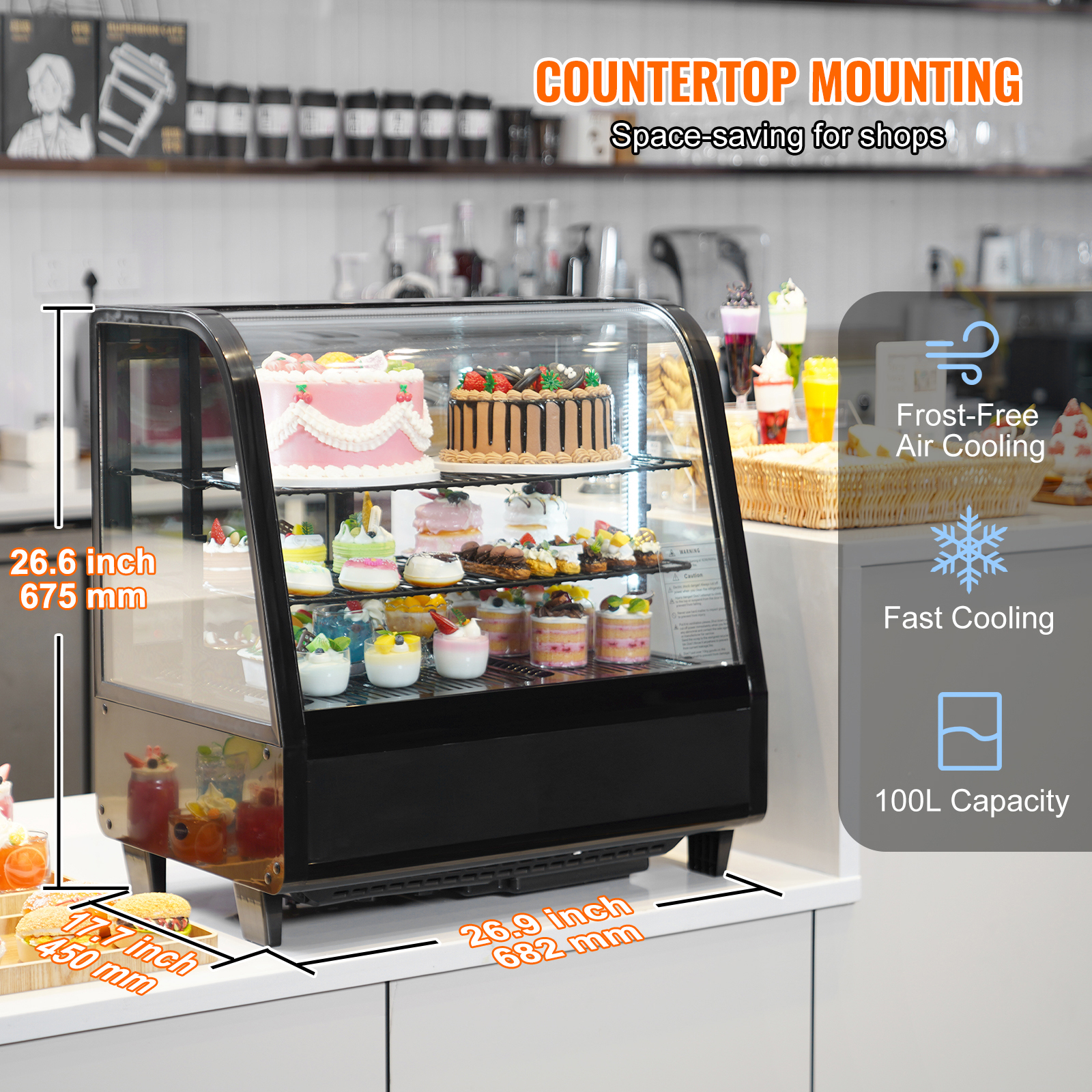 SucceBuy Refrigerated Display  - Refrigerated Display Case review and price