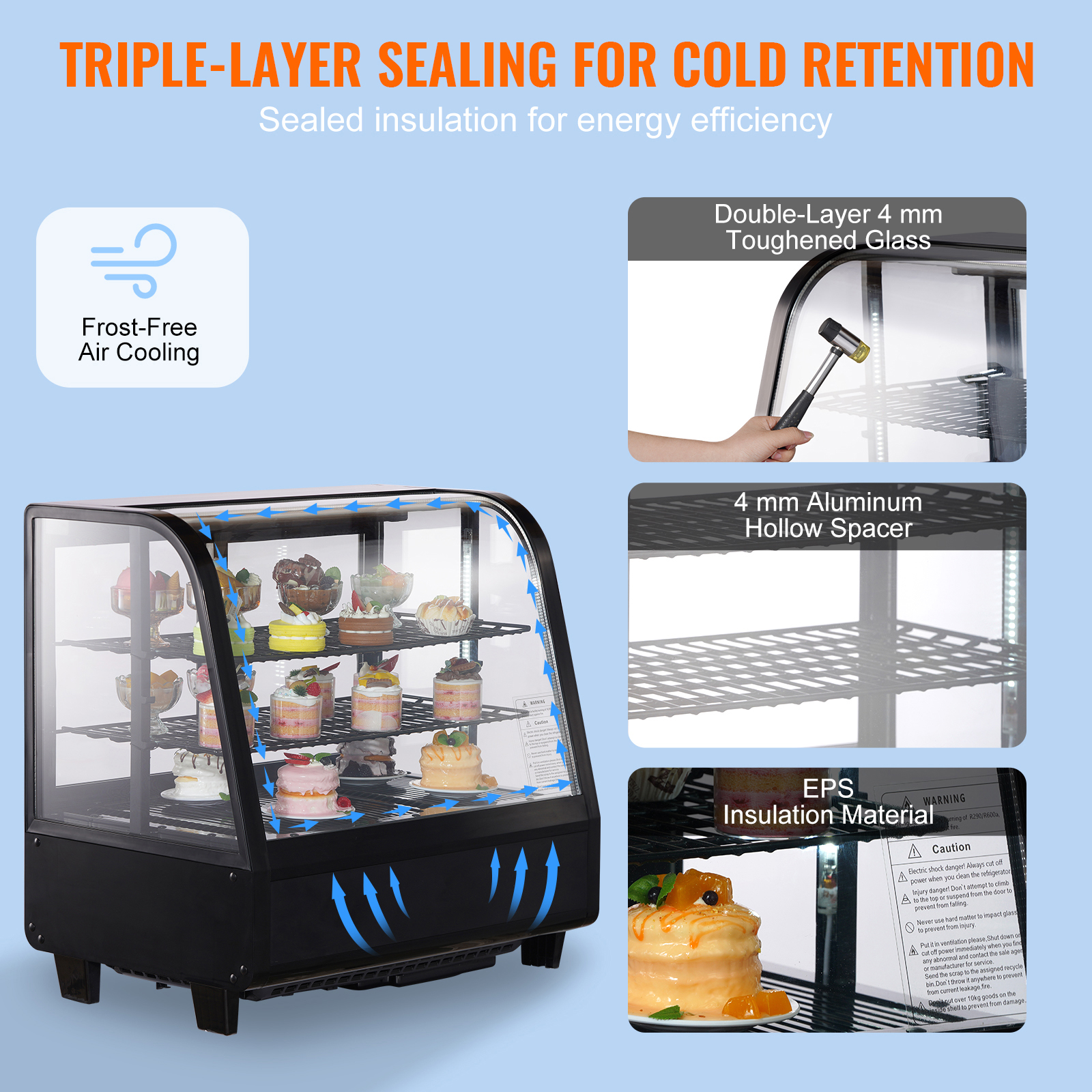SucceBuy Refrigerated Display  - Refrigerated Display Case review and price