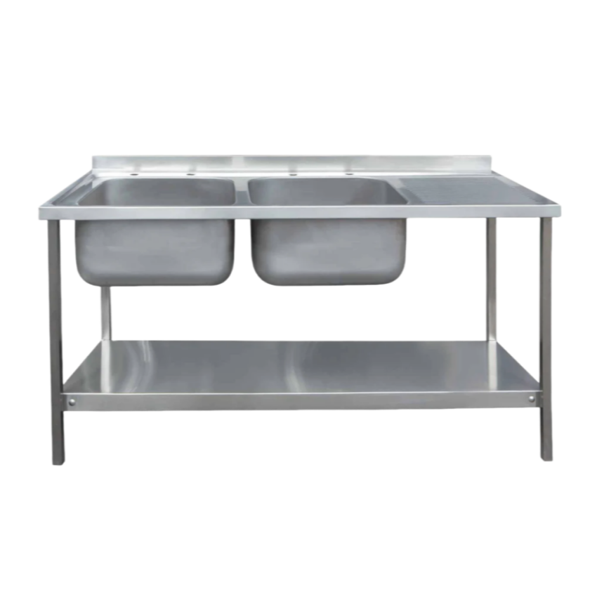 Commercial Restaurant Kitchen  - Commercial Kitchen Double Sink review and price