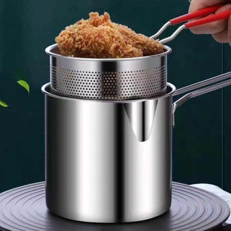 304 Stainless Steel Deep Fryer - Commercial Kitchen Appliance review and price