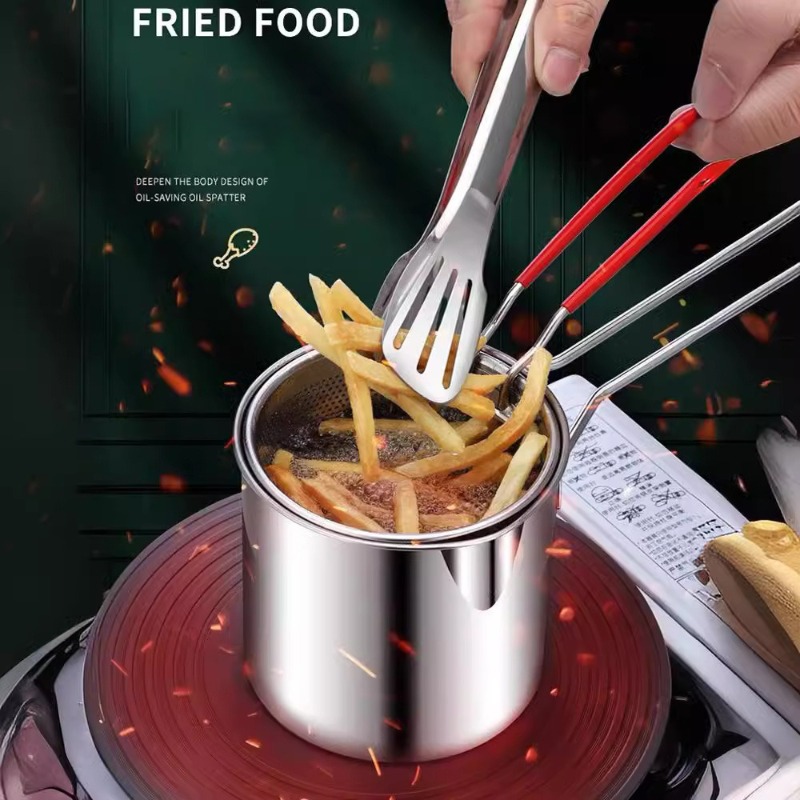 304 Stainless Steel Deep Fryer - Commercial Kitchen Appliance review and price