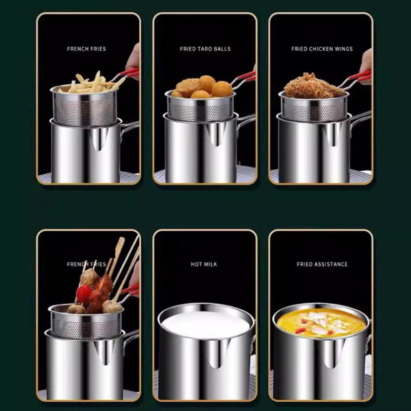 304 Stainless Steel Deep Fryer - Commercial Kitchen Appliance review and price