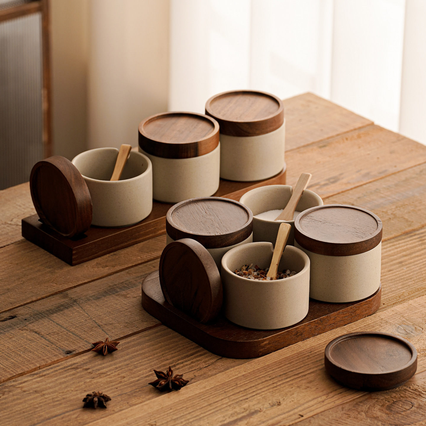 New Ceramic Spice Jar Set Japa - Commercial Kitchen Japanese review and price