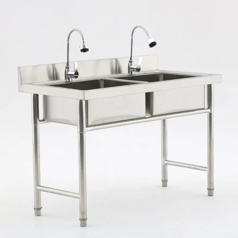 Commercial Kitchen Equipment R - Commercial Kitchen Double Sink review and price
