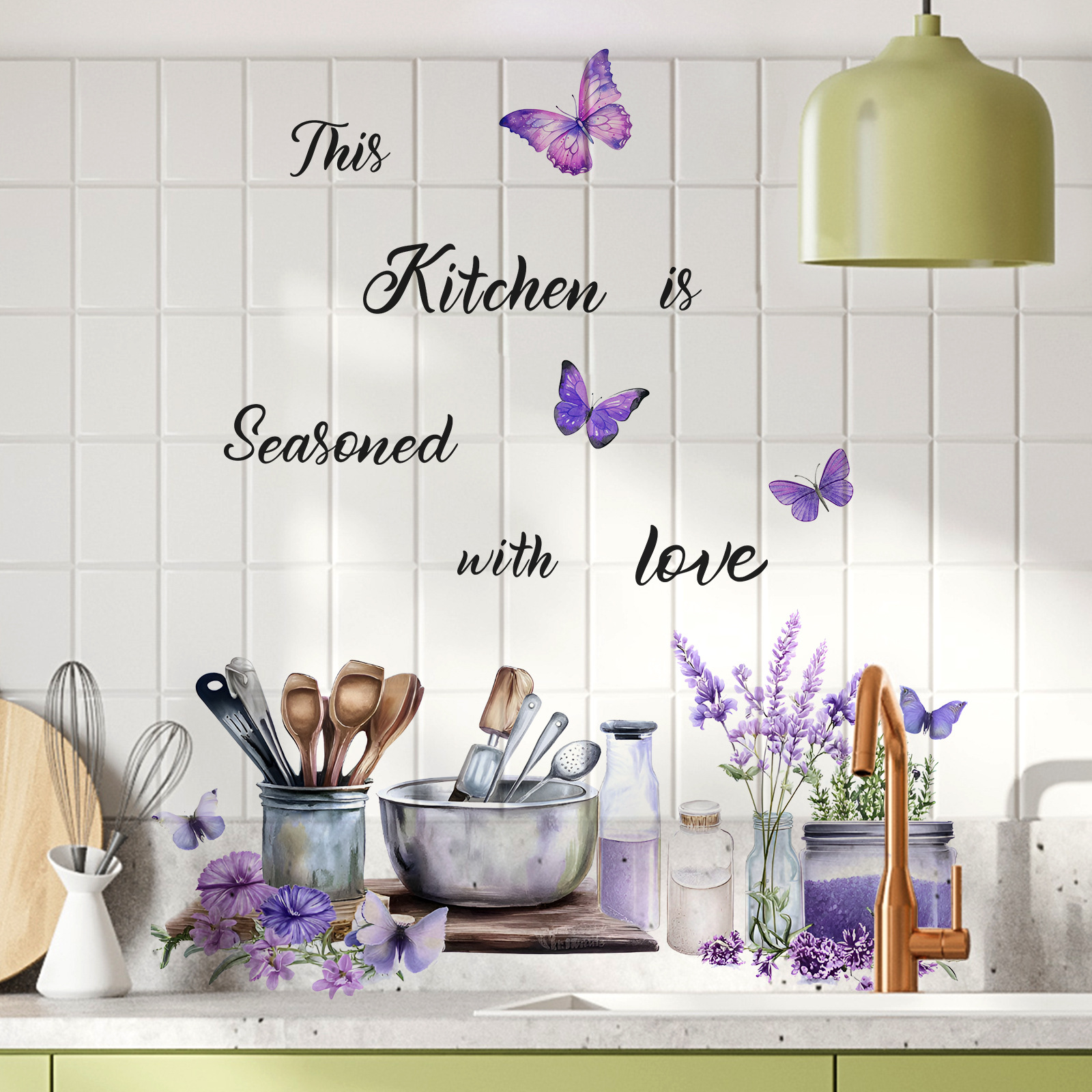 1 Piece Creative Kitchen Utens - Commercial Kitchen Wall 리뷰 및 가격