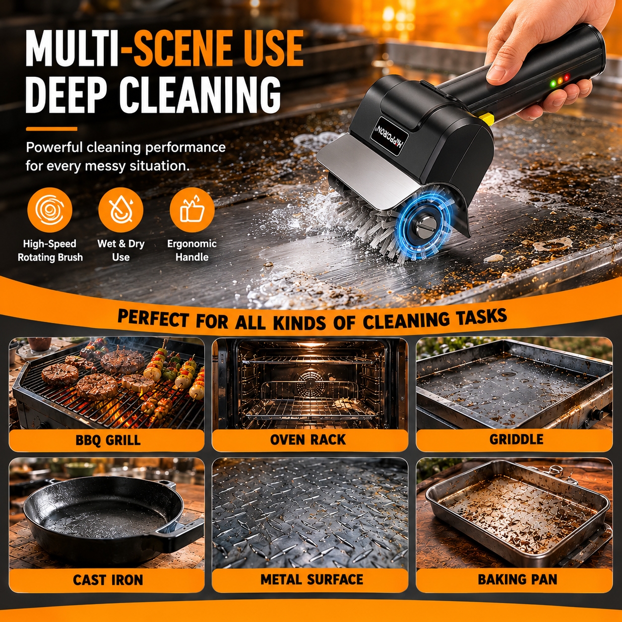Rechargeable Electric Grill Br - Commercial Kitchen Cleaning review and price