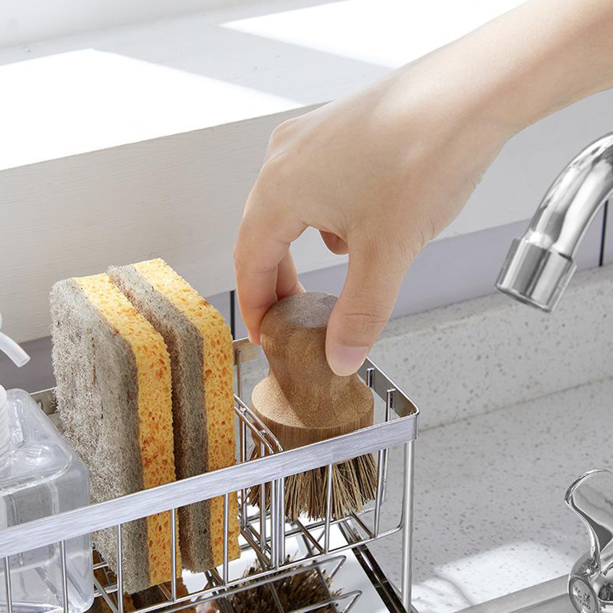 Sink sponge Holder 304 stainle - Commercial Kitchen Floor Drain 리뷰 및 가격