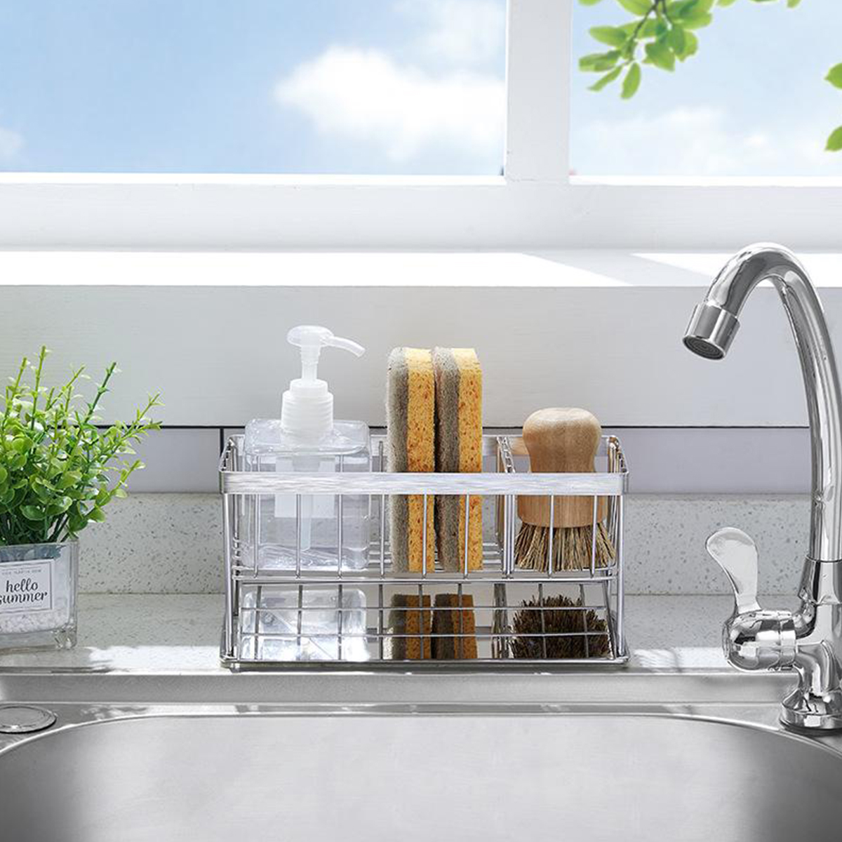 Sink sponge Holder 304 stainle - Commercial Kitchen Floor Drain 리뷰 및 가격