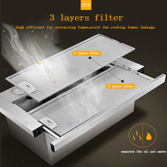 Built in Cooker Hood Stainless - Commercial Kitchen Chimney review and price