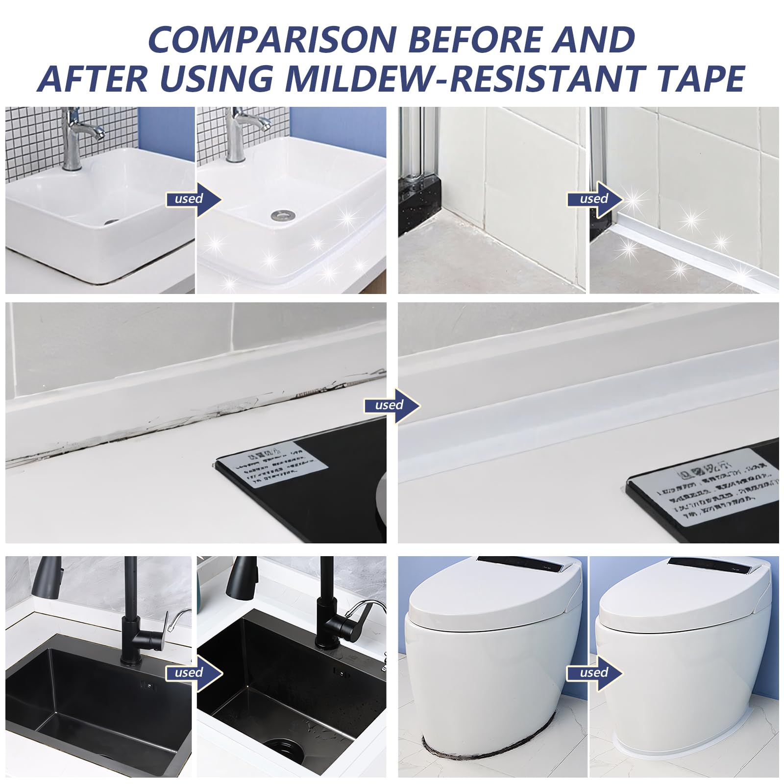 3.2m Waterproof Sealing Tape F - Commercial Kitchen Wall 리뷰 및 가격