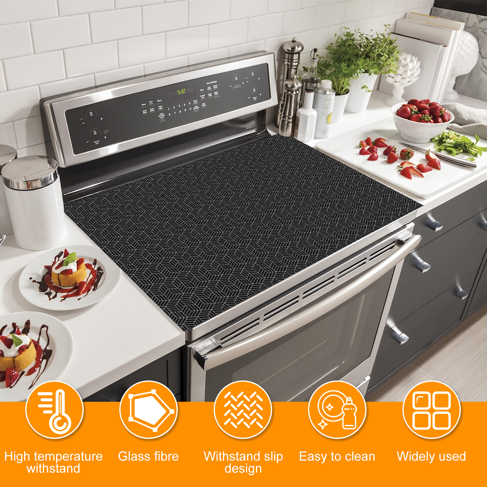 Induction Hob Protector Mat Si - Commercial Kitchen Induction 리뷰 및 가격