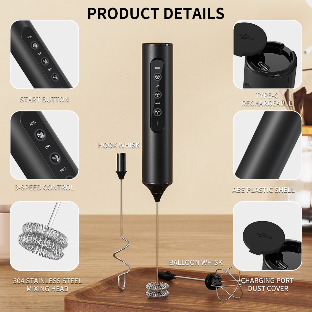 3 in 1 Electric Handheld Milk  - Commercial Kitchen Equipment List 리뷰 및 가격