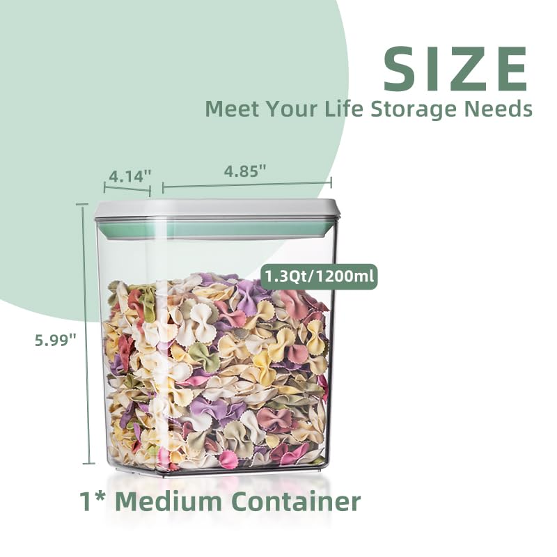 Ankou 3Pcs 1.2L Pop Airtight F - Commercial Kitchen Organiser review and price
