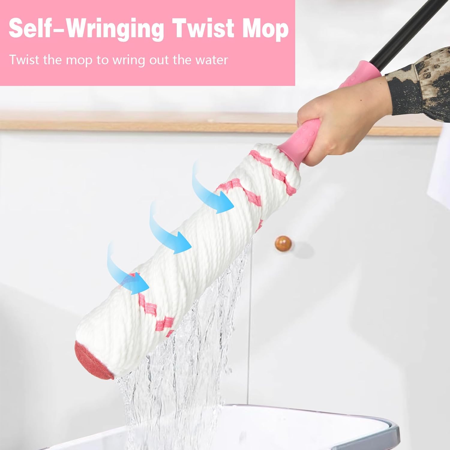 Self-Wringing Twist Mop for Fl - Commercial Kitchen Cleaning review and price