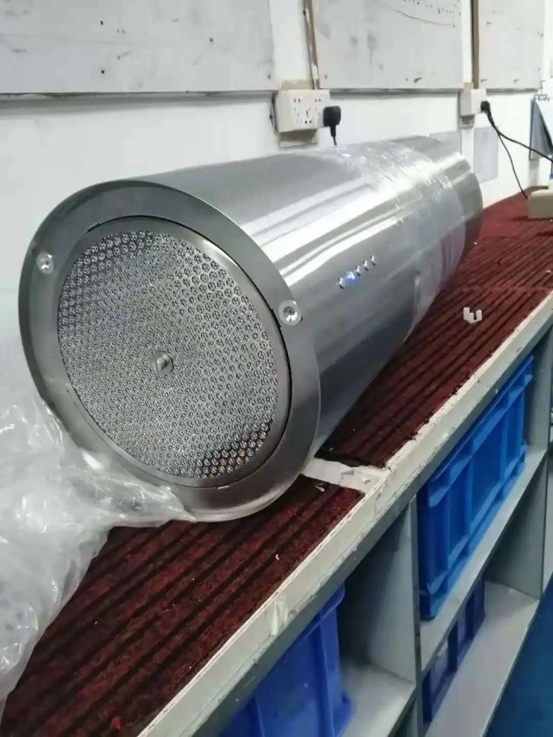 New Design Island Cylindrical  - Commercial Kitchen Hood Design review and price