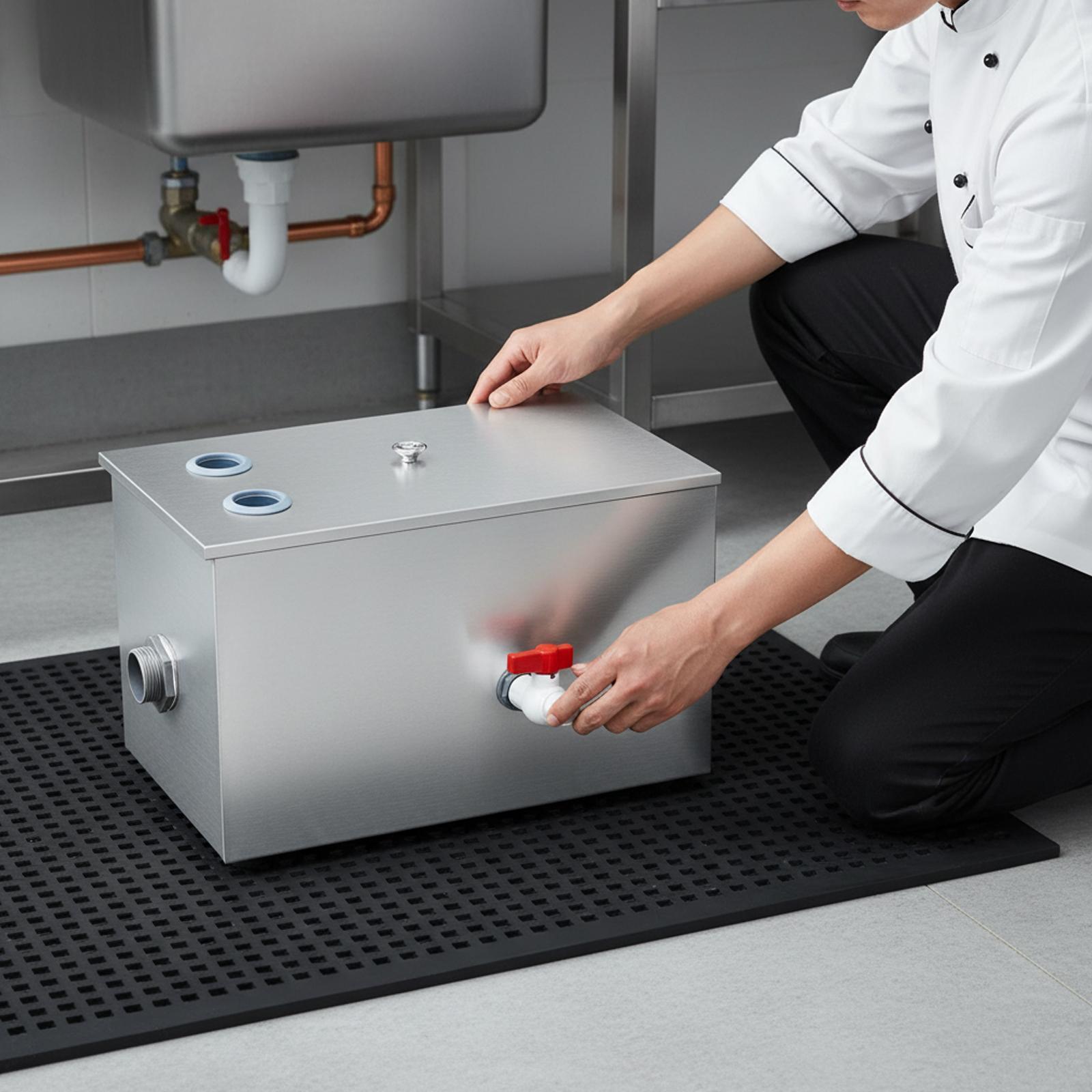 Durable Stainless Steel Grease - Commercial Kitchen Grease Interceptor review and price
