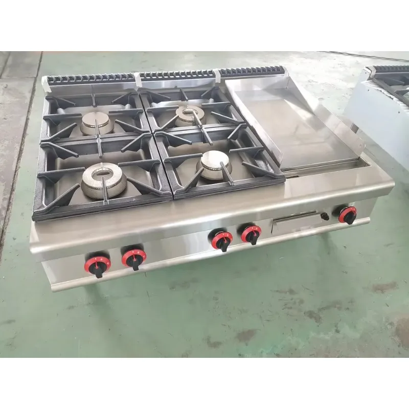 Table Top Gas Cooker with 4 Bu - Commercial Kitchen Griddle 리뷰 및 가격