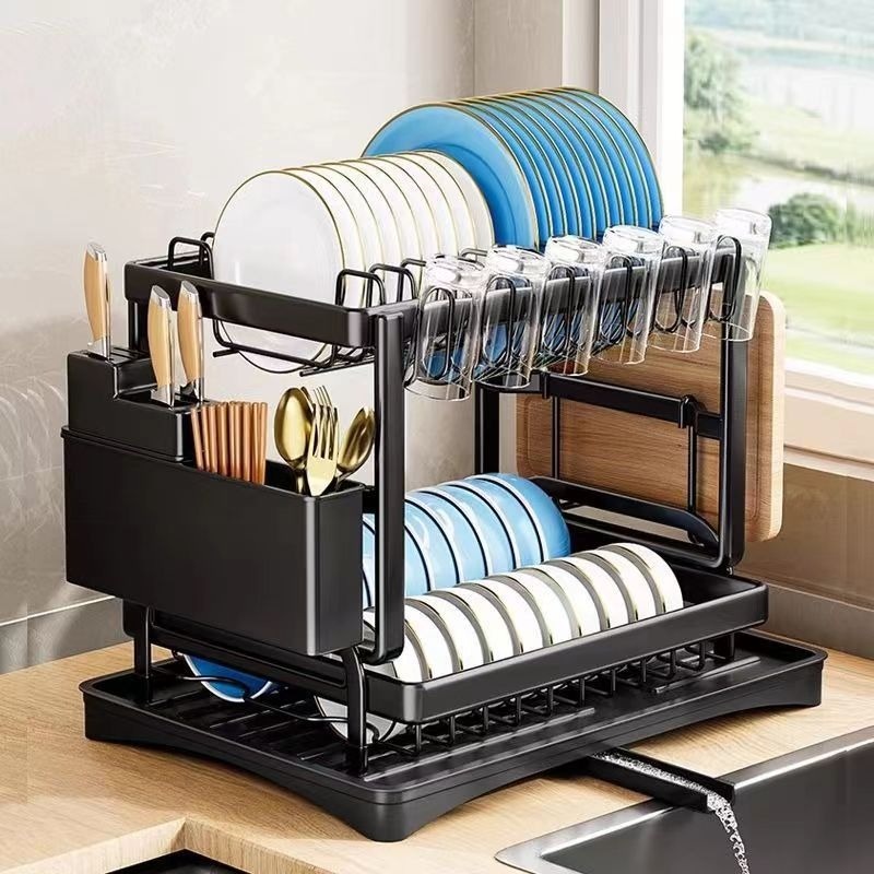 2-tier Kitchen Drain Rack Dish - Commercial Kitchen Floor Drain 리뷰 및 가격