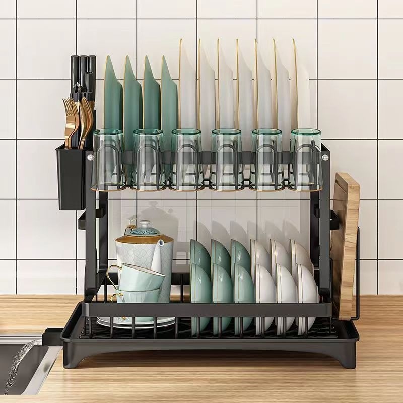 2-tier Kitchen Drain Rack Dish - Commercial Kitchen Floor Drain 리뷰 및 가격