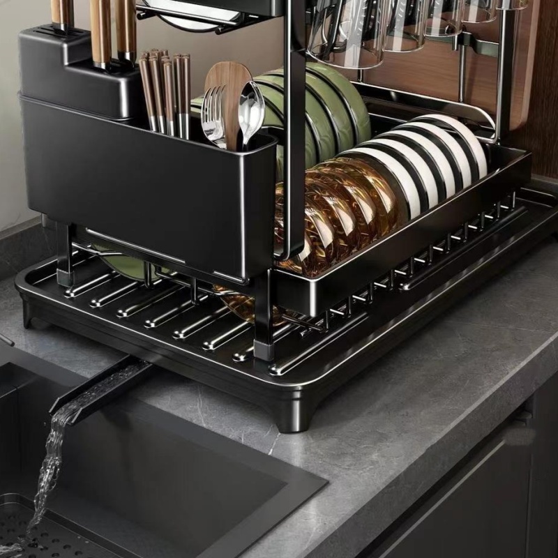 2-tier Kitchen Drain Rack Dish - Commercial Kitchen Floor Drain 리뷰 및 가격